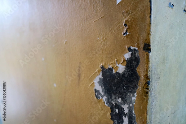 Fototapeta Textured Wall with Peeling Paint