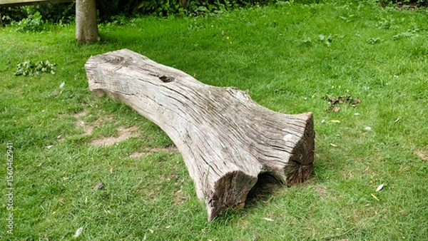 Obraz wooden bench