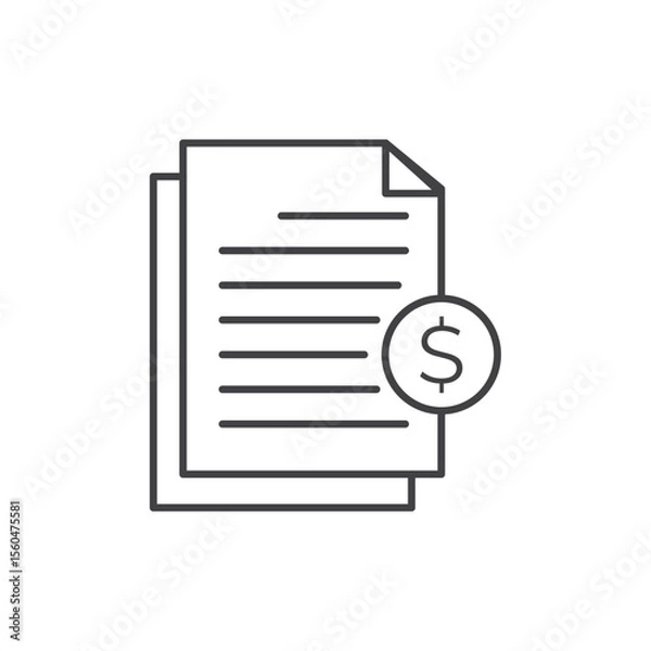 Obraz Online business icon template. Digital business cion.