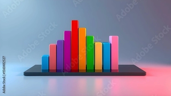 Obraz business graph