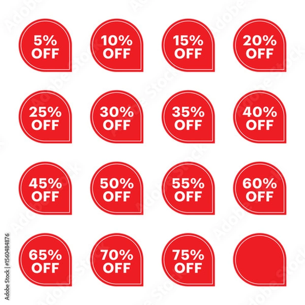 Obraz Discount Labels Collection