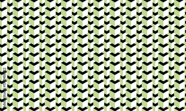Fototapeta 3d Seamless vector pattern Background