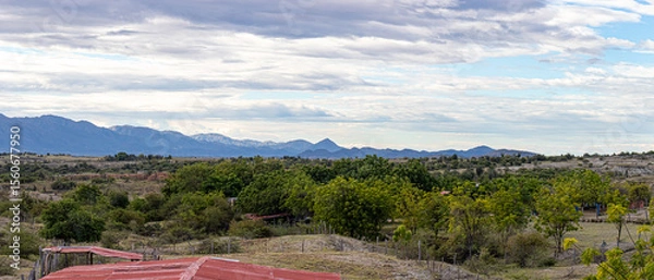 Obraz view from the mountain Tatacoa Desert