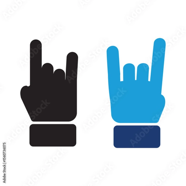 Fototapeta vector hand gestures