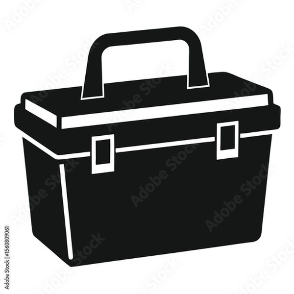Fototapeta Portable Storage Container Icon