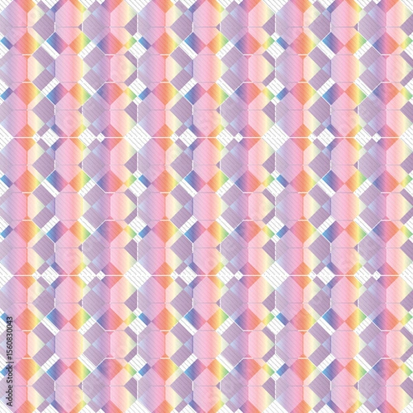 Fototapeta seamless geometric pattern