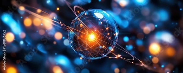 Fototapeta Energy Patterns of the Subatomic World