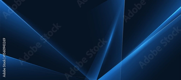 Fototapeta Modern abstract technology background. tech banner for corporate business concept. hi-tech abstract background vector illustration and business or presentation
