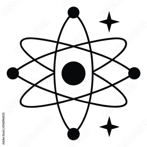 Fototapeta physicist element isolated thermodynamics diagram on white background