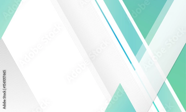 Obraz 緑　斜め　フレーム背景 2