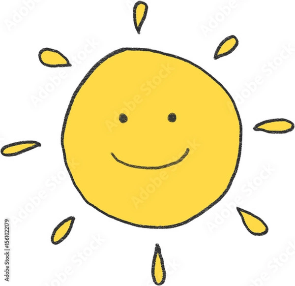 Obraz 귀여운 햇님 캐릭터