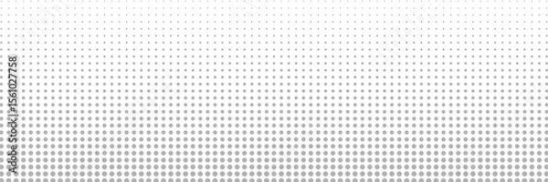 Fototapeta grunge Halftone white and black dots pattern and black gradient grunge texture background. Dotted line comic sport style vector illustration