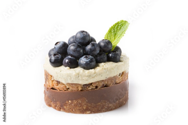 Fototapeta Raw vegan cake