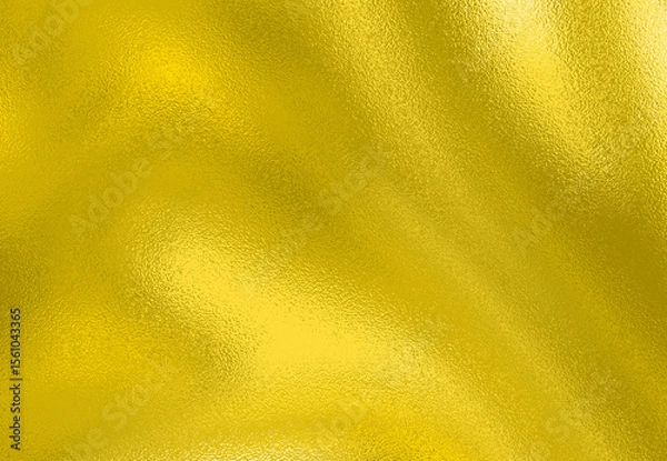Fototapeta Gold Foil Textured Background with Shiny Metallic Surface