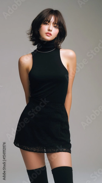 Obraz 美女, 女性, 美しい, 顔, モデル, 日本, 韓国, 中国, アジア