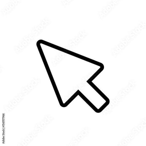 Fototapeta Arrow cursor icon