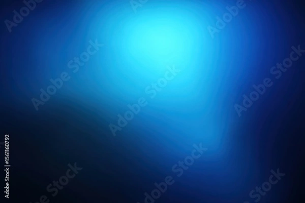 Obraz Ethereal underwater scene with soft blue light illuminating the depths, creating a serene atmosphere