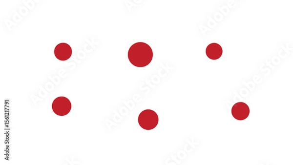 Fototapeta Japan flag with brush paint texture isolated on png or transparent background. Japan flag with transparent background.