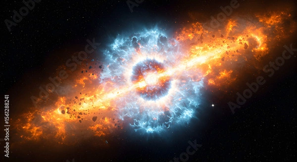 Obraz Abstract background with space