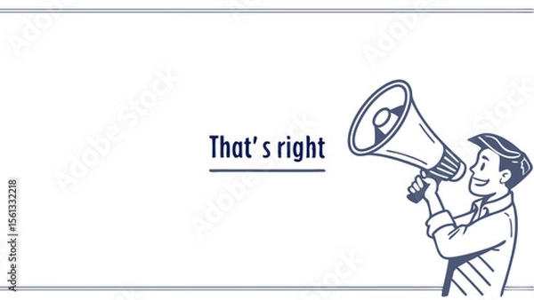 Obraz Text thats right