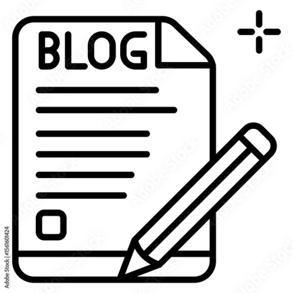 Obraz Blog Icon