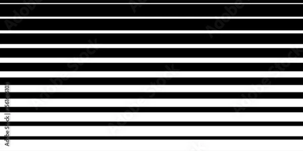 Fototapeta Halftone gradient lines pattern. Faded halftone black lines. Faded gradient background. Horizontal abstract geometric texture with parallel lines.