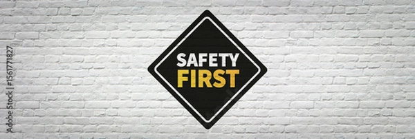 Obraz Safety first