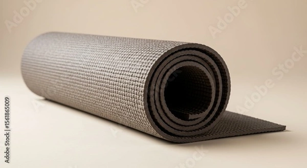 Fototapeta Rolled-up Exercise Mat