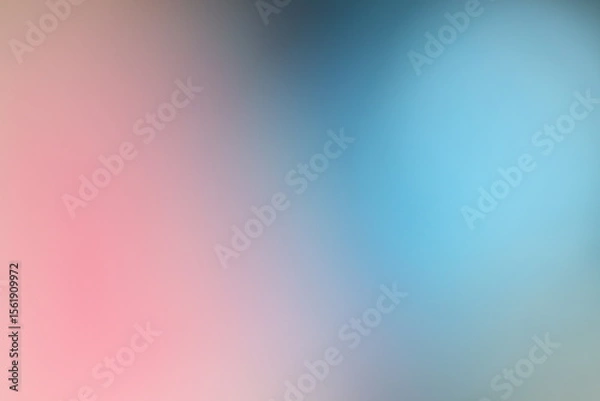 Obraz Abstract blurred background with soft red and blue gradient