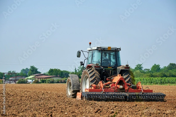 Fototapeta trattore