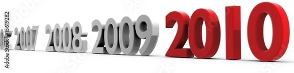 Obraz nouvel an 2010