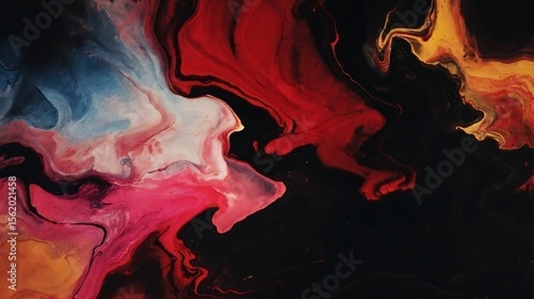 Fototapeta Abstract fluid art (3)