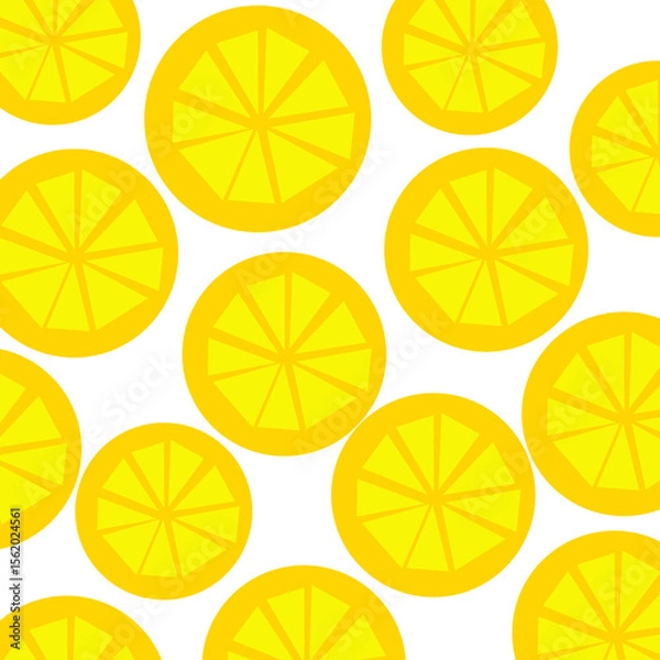 Fototapeta lemon seamless pattern