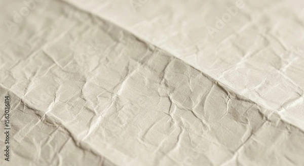 Obraz Crumpled Paper Texture – Soft Beige