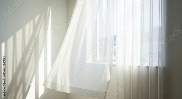 Obraz Soft Curtain with Natural Light