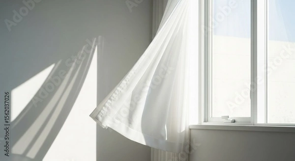Obraz Soft Curtain with Natural Light