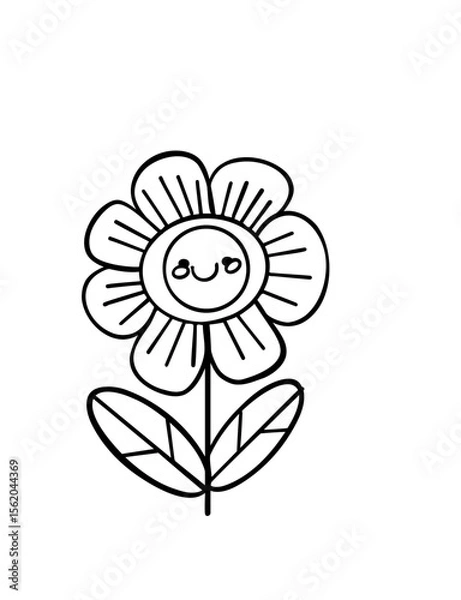 Obraz Smiling Daisy Flower