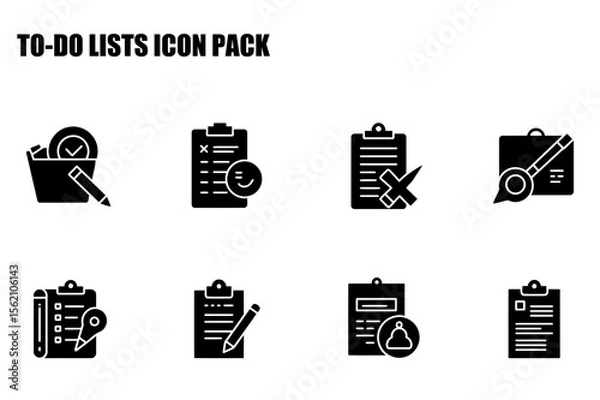 Obraz To-Do Lists Icon Pack