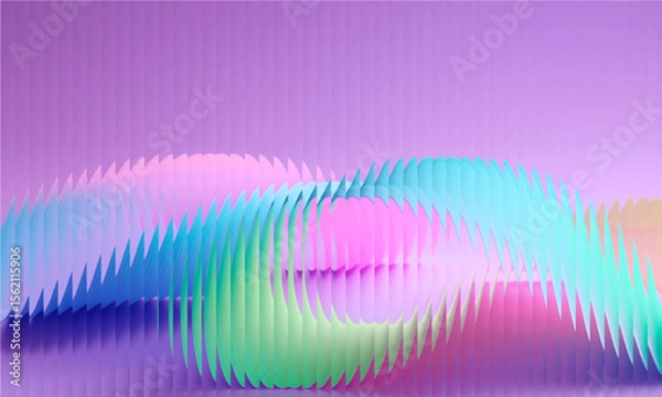 Fototapeta Vector Y2K Glass grainy Blurred black and white colors. Multicolored glass texture for banner, wallpaper, template, print.
