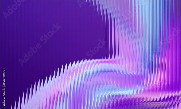 Fototapeta Vector Y2K Glass grainy Blurred black and white colors. Multicolored glass texture for banner, wallpaper, template, print.