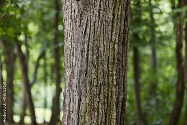 Fototapeta Tree trunk in a forest