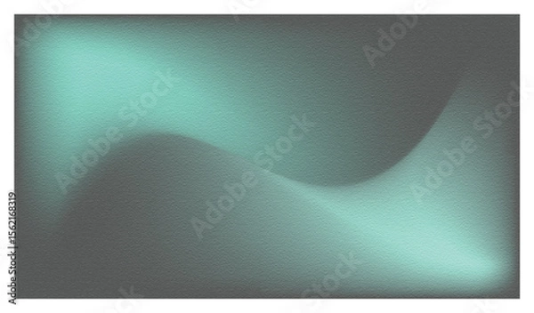Obraz Serene Gradient of Teal and Gray A Textured Abstract Landscape with Soft Light and Subtle Depth Creating a Calming Visual