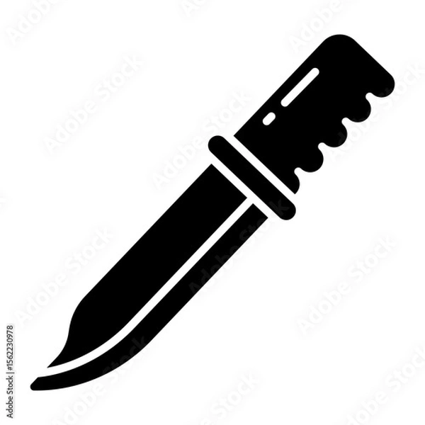 Obraz Modern design icon of knife
