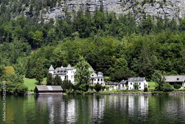 Obraz Hallstatt Lake Castle