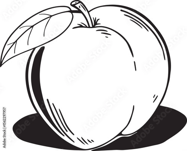 Obraz Adobe Illustrator Artwork plum