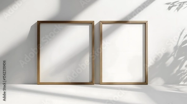 Obraz empty frame on the wall