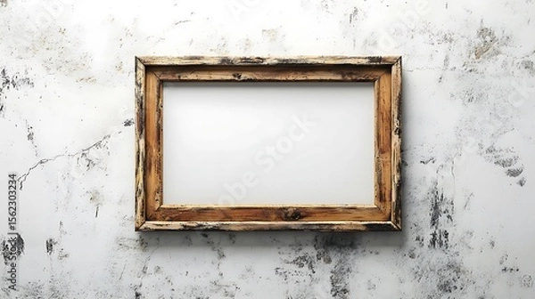 Obraz old wooden frame