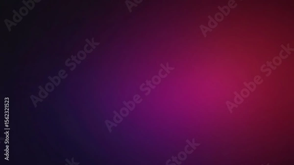Fototapeta Abstract gradient background with dark purple, magenta, and red blend for modern design