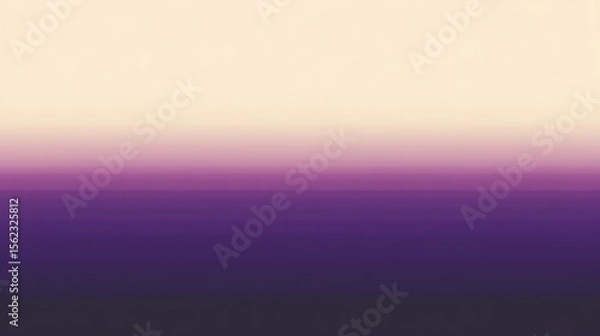 Fototapeta Abstract background with purple gradient and cream color for elegant designs and backdrops