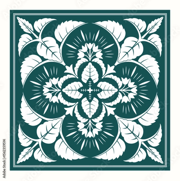 Fototapeta Decorative element. Vector.